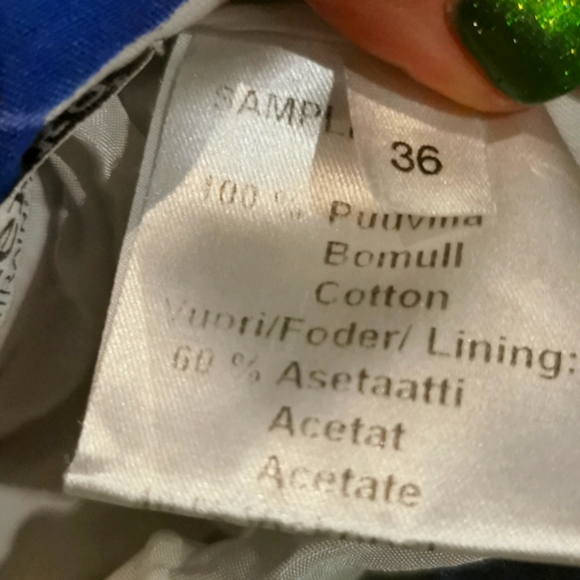 Vintage MARIMEKKO Mika Piirainen *SAMPLE* skirt - Picture 3 of 7